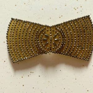 Vintage bow belt buckle
